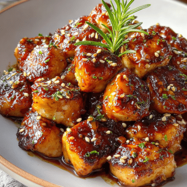 Honey Garlic Chicken Bites