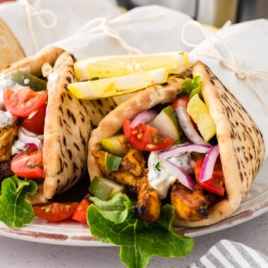 Air Fryer Chicken Shawarma