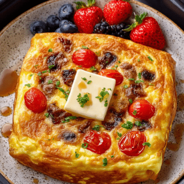 Air Fryer Omelette