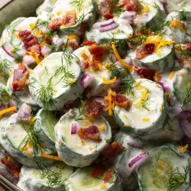 Cucumber Ranch Crack Salad Easy Creamy Summer Favorite
