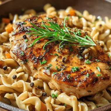 Easy Chicken and Noodles