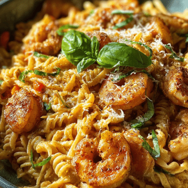 Jerk Shrimp Pasta Recipe