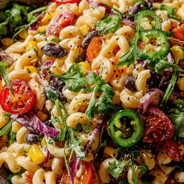 Mexican Macaroni Salad Recipe