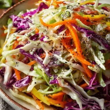 Old Fashioned Coleslaw With Vinegar