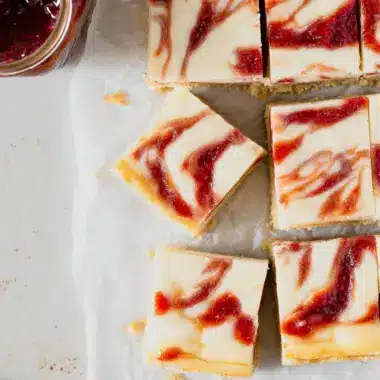 Rhubarb Cheesecake Squares: a Perfect Balance of Creamy and Tart
