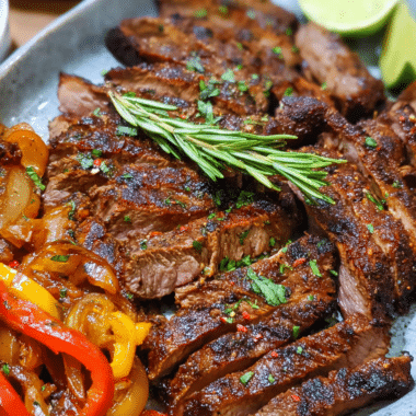 Sheet Pan Fajitas Steak