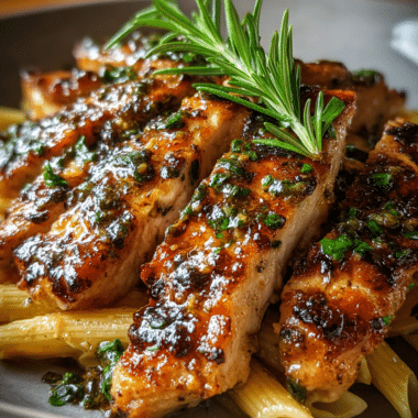 Sticky Smoky Ranch Honey Chicken Pasta