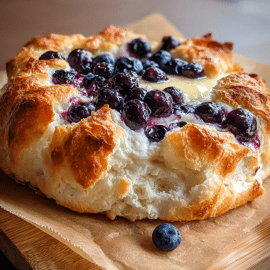 The Ultimate Cottage Cheese Cloud Bread With Bursting Blueberries
