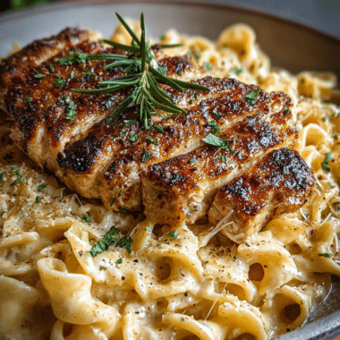 Chicken Garlic Parmesan Pasta