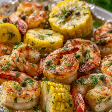 Easy Shrimp Boil Foil Packets